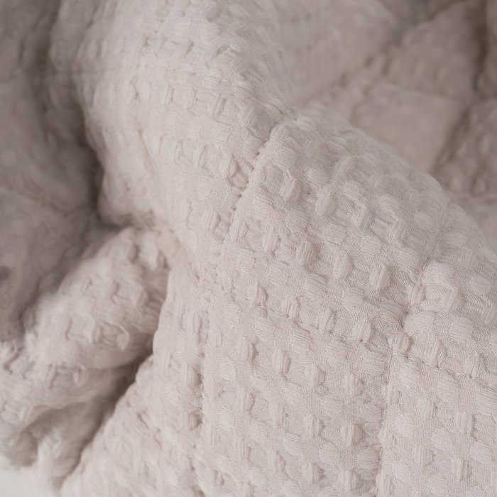 Colcha Beige Poliester Dormitorio 240 X 260 cm