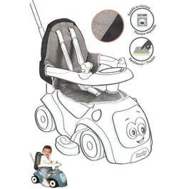 Smoby Funda Asiento Maestro para Correpasillos Acolchada y Cómoda a Partir de 6 Meses