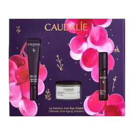 Caudalie Premier Cru Crema + Contorno de Ojos + Serum - Kit de Cuidado Facial Antiedad