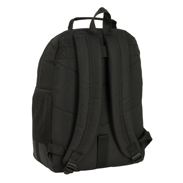 Safta Mochila doble con cantoneras adaptable a carro F.C. Barcelona 420x320x150 mm