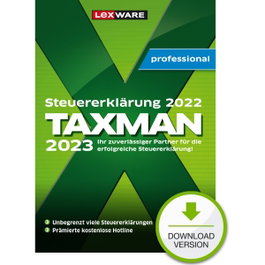 Lexware Taxman Professional 2023 - Licencia 5 Puestos, Descarga