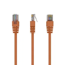 Gembird PP12-1M/O Cable de red Cat5e U/UTP de 1 metro Naranja