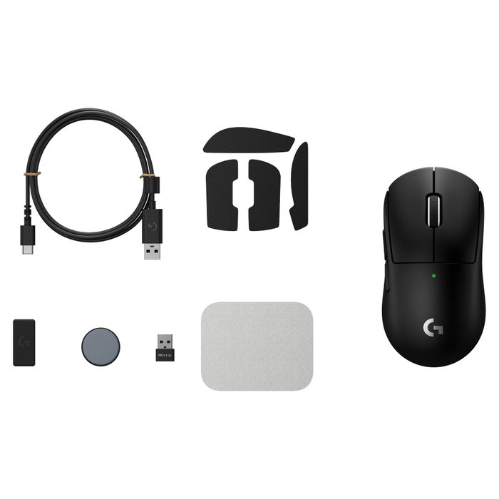 Logitech G PRO X SUPERLIGHT 2c Compact Lightspeed Negro