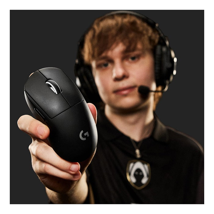 Logitech G PRO X SUPERLIGHT 2C Ratón Gaming Inalámbrico Ambidiestro, 44000 DPI, 53 g, Hasta 95 H, 2.4 GHz, USB, Negro