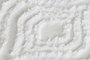 DKD Home Decor Colcha Boho Coord cama 1c24 Blanco Bordado 260 x 180 cm Poliester Relleno 150 gsm