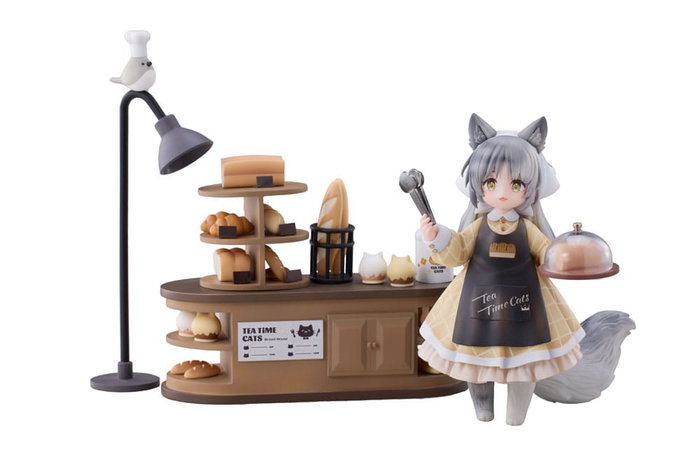 Decorated Life Collection Estatua PVC Tea Time Cats - Cat Town Bakery Staff & Customer Set 12 cm Decorated Life Collection Estatua PVC Tea Time Cats - Cat Town Bakery Staff & Customer Set 12 cm