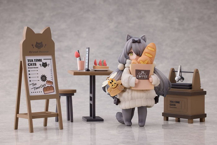 Decorated Life Collection Estatua PVC Tea Time Cats - Cat Town Bakery Staff & Customer Set 12 cm Decorated Life Collection Estatua PVC Tea Time Cats - Cat Town Bakery Staff & Customer Set 12 cm