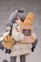 Decorated Life Collection Estatua PVC Tea Time Cats - Cat Town Bakery Staff & Customer Set 12 cm