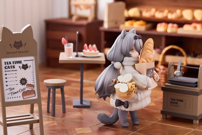 Decorated Life Collection Estatua PVC Tea Time Cats - Cat Town Bakery Staff & Customer Set 12 cm Decorated Life Collection Estatua PVC Tea Time Cats - Cat Town Bakery Staff & Customer Set 12 cm
