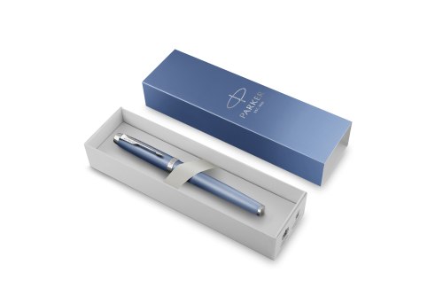 Parker Bolígrafo Roller IM Writing Rituals Azul Degradado Punta Fina Estuche Regalo 2203905
