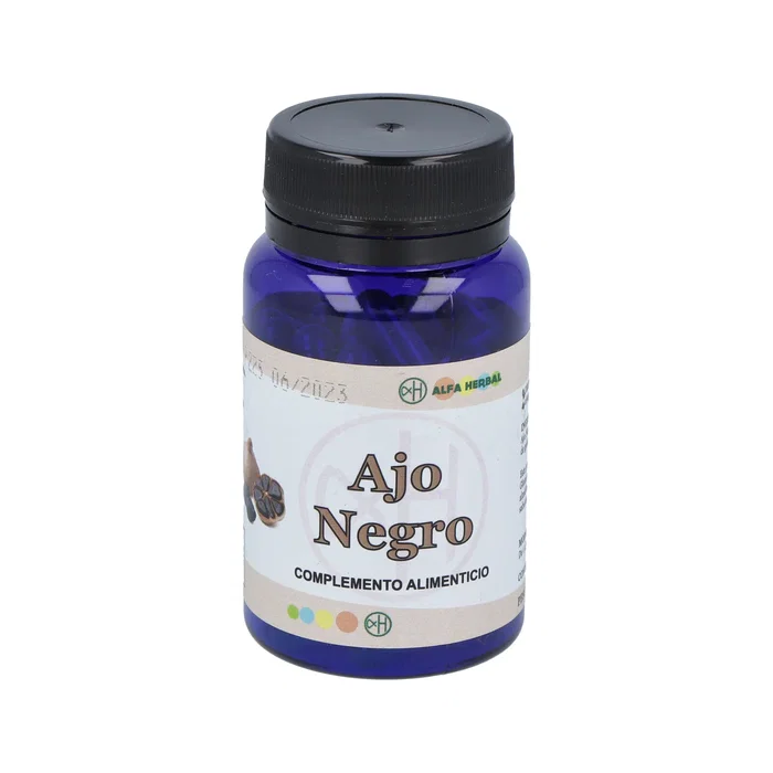 ALFA HERBAL Ajo Negro Extracto Seco 500mg - 60 Cápsulas - Suplemento Antioxidante e Inmunitario ALFA HERBAL Ajo Negro Extracto Seco 500mg - 60 Cápsulas - Suplemento Antioxidante e Inmunitario