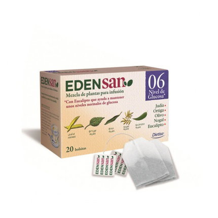 DIETISA EDENSAN 06 Nivel de Glucosa con 20 filtros