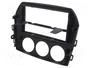 ACV Bastidor de montaje de radio para Mazda MX-5 Miata (NC) 2005-2008, 2 DIN, Negro