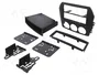 ACV Bastidor de montaje de radio para Mazda MX-5 Miata (NC) 2005-2008, 2 DIN, Negro