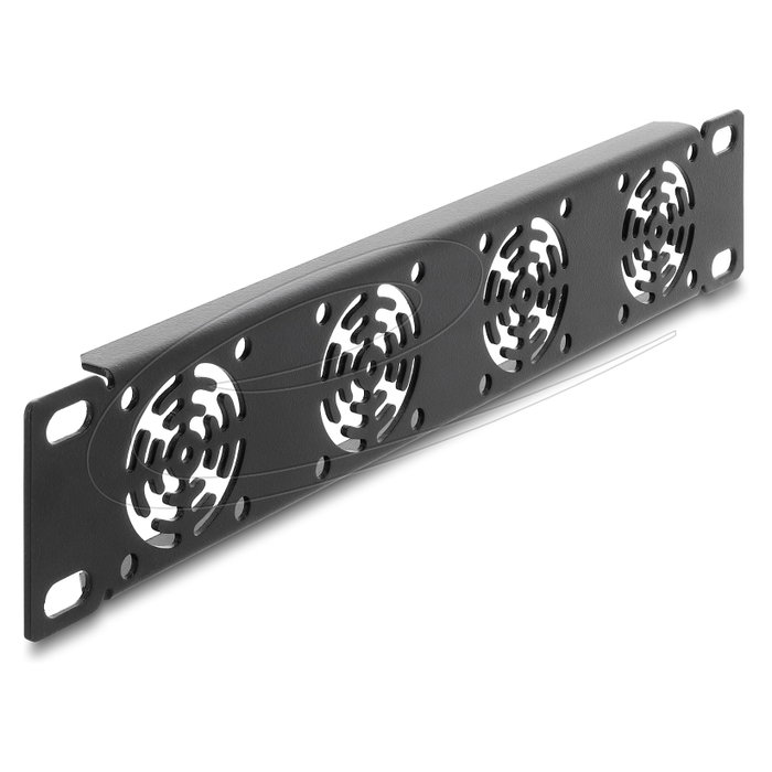 DeLOCK 67430 Tapa trasera para rack de 1U con 4 ventiladores de 40 x 40 mm, Gris Oscuro DeLOCK 67430 Tapa trasera para rack de 1U con 4 ventiladores de 40 x 40 mm, Gris Oscuro