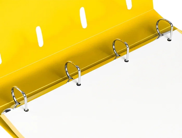 Liderpapel Carpeta con recambio A4, 4 anillas 25mm, 100 hojas 80g, cuadro 5mm, polipropileno, color amarillo Liderpapel Carpeta con recambio A4, 4 anillas 25mm, 100 hojas 80g, cuadro 5mm, polipropileno, color amarillo