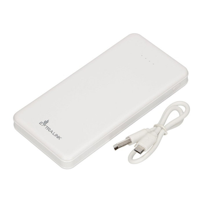 Extralink Power Bank EPB-078W 10000 mAh Blanco