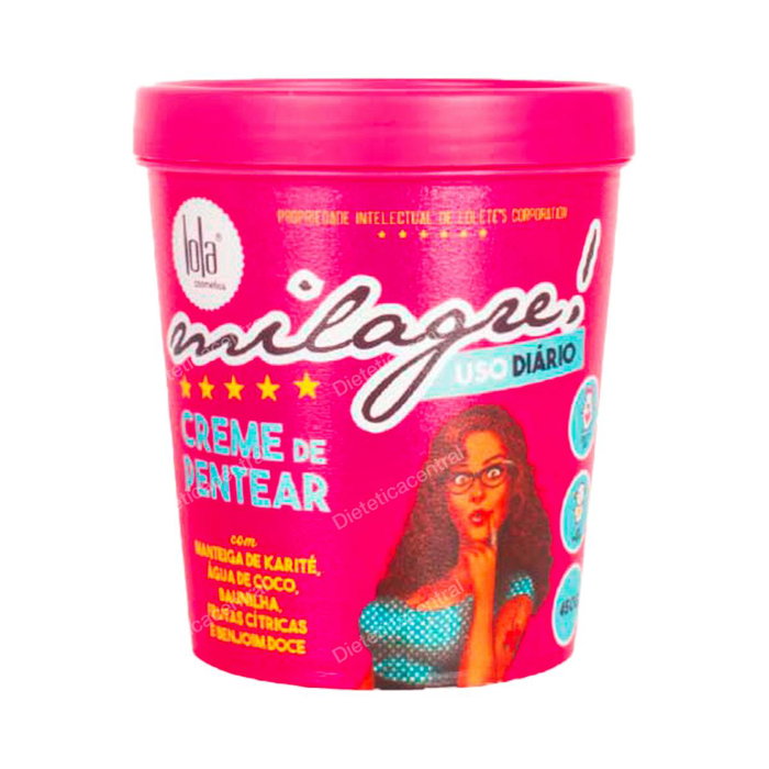 Lola Cosmetics Milagre - Creme de Pentear 450g Lola Cosmetics Milagre - Creme de Pentear 450g