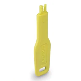 Lindy 47899 Llave de Bloqueador de Puerto para RJ-45, Amarillo, Material ABS (Acrilonitrilo Butadieno Estireno)