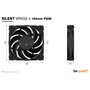 Be Quiet! Ventilador PC 120mm Silent Wings 4 PWM - 1600 RPM, Flujo de Aire 82.74 m³/h, 18.9 dB, Rodamiento FDB, Negro