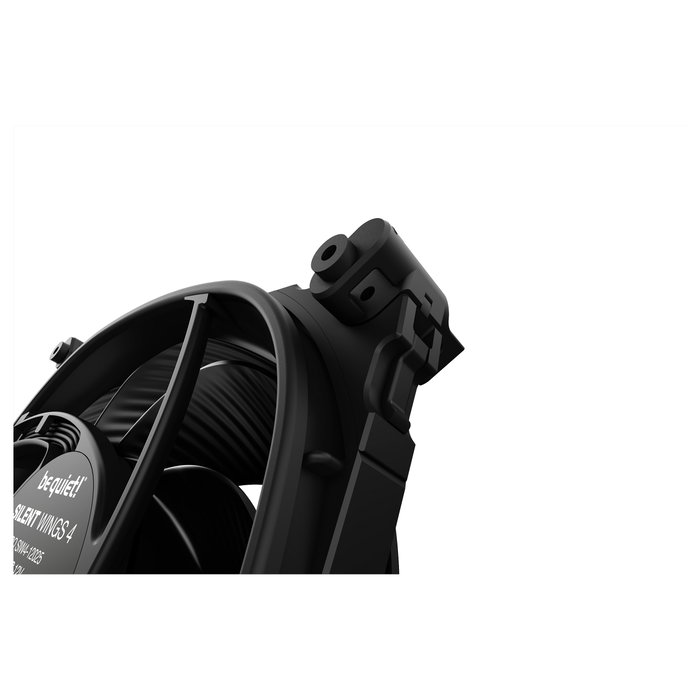 Be Quiet! Ventilador PC 120mm Silent Wings 4 PWM - 1600 RPM, Flujo de Aire 82.74 m³/h, 18.9 dB, Rodamiento FDB, Negro