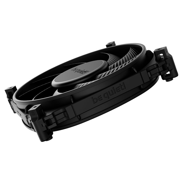 Be Quiet! Ventilador PC 120mm Silent Wings 4 PWM - 1600 RPM, Flujo de Aire 82.74 m³/h, 18.9 dB, Rodamiento FDB, Negro