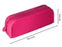 Antartik Estuche portatodo Prisma silicona soft rosa fucsia
