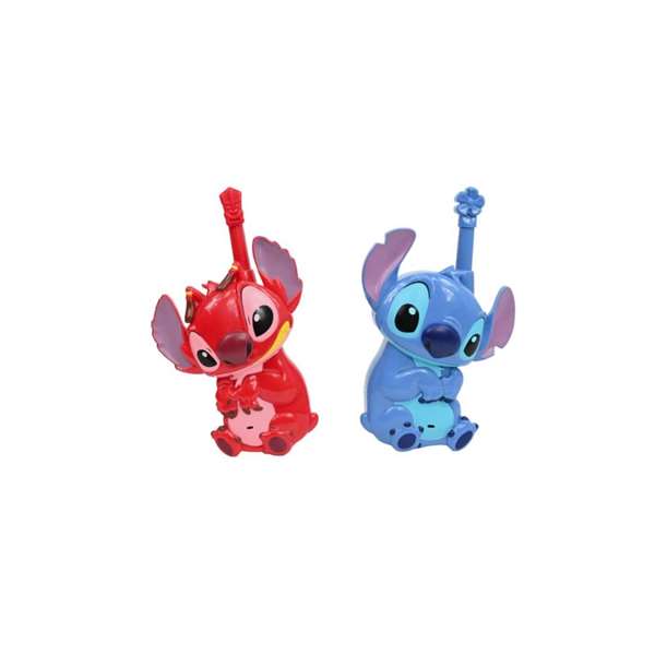 Lexibook Walkie-talkies Stitch 3D AAALJ50551 - Alcance 500m, 2 Canales, Diseño 3D