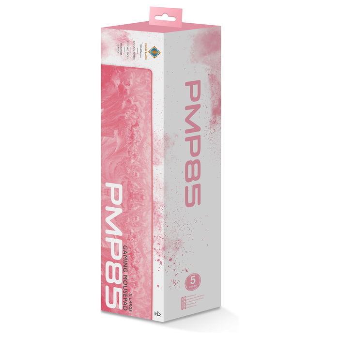 Deltaco Alfombrilla de Juego PMP85, 900 x 400 mm, Rosa