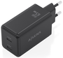Aisens Cargador GaN 65W con 2x USB-C PD3.0 QC4.0, Negro