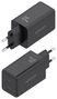 Aisens Cargador GaN 65W con 2x USB-C PD3.0 QC4.0, Negro