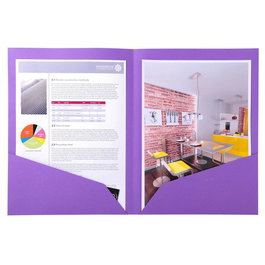 Subcarpeta Exacompta Rock´S Doble 210G A4 Violin Paquete De 25