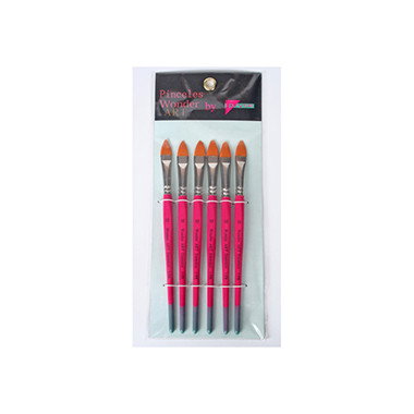 Pryse Juego de pinceles para bellas artes 6 piezas Pryse Juego de pinceles para bellas artes 6 piezas