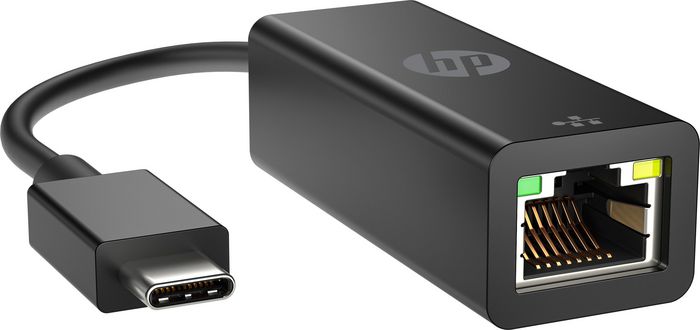 HP Adaptador USB-C a RJ45 Negro HP Adaptador USB-C a RJ45 Negro