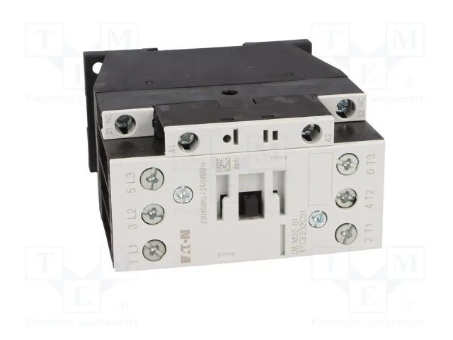 EATON ELECTRIC DILM32-01 Contactor 3-polar 32A 230VAC EATON ELECTRIC DILM32-01 Contactor 3-polar 32A 230VAC