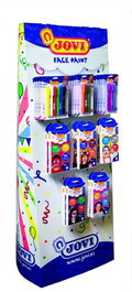 Maquillaje Jovi Crema Face Paint Floorstand Expositor Multiproducto De 86 Unidades 12X 191 Twist Face Paint B/6 Stick Surtidos 12X 197 Twist Face Paint B/3 Stick Boy 12X 198 Twist Face Paint B/3 Stick Girl 10X 174B Face Paint Set Heroe 6 Botes 8Ml Surtido