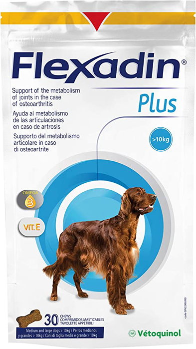 Vetoquinol Flexadin Plus Perro Mediano Grande 30 Comprimidos Masticables