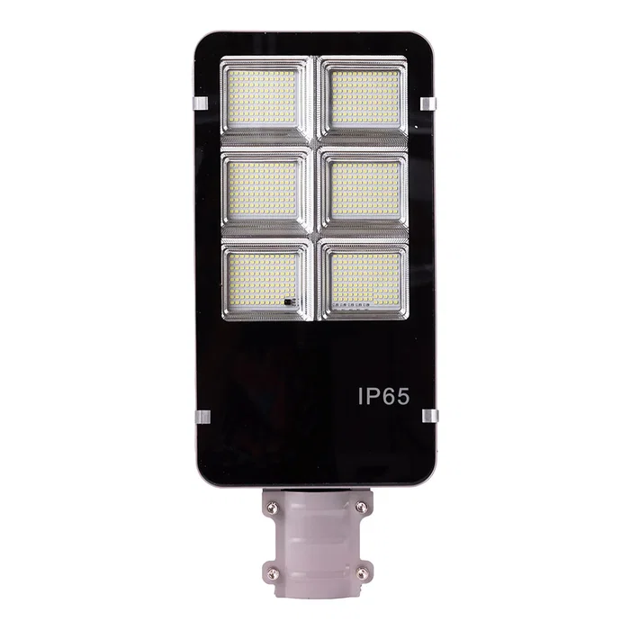 HO Farola LED Solar 400W con Control Remoto y Dimable, Blanco Frío (6000°K), [HO-FAR-SOL-400W-CW]