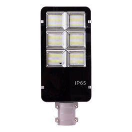Farola Solar LED 400W Blanco Frío con Control Remoto y Panel 6V 35000mAh Blanco Frío 6000°K