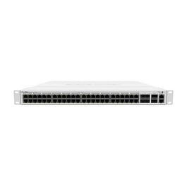 MikroTik CRS354-48P-4S+2Q+RM Switch Gestionado L3 48 Puertos PoE Gigabit Ethernet 4xSFP+ 2xQSFP+ Montaje en Rack 1U