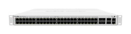 MikroTik CRS354-48P-4S+2Q+RM Switch Gestionado L3 48 Puertos PoE Gigabit Ethernet 4xSFP+ 2xQSFP+ Montaje en Rack 1U