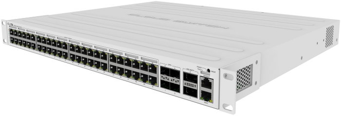 MikroTik CRS354-48P-4S+2Q+RM Cloud Router Switch 48 puertos PoE+