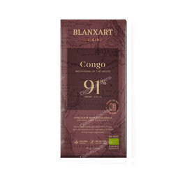 BLANXART Chocolate Negro 91% Congo 75 Gr Eco