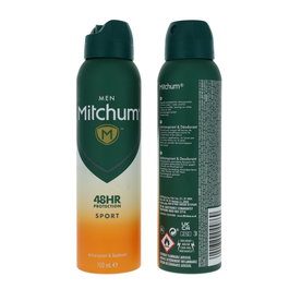 Mitchum Men Sport 48HR Protection Deodorant Spray 150ml Spray