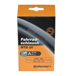 Cámara Continental MTB 29 x1.75-2.50 Válvula Standard 40mm Desmontable ETRTO 47/62-622