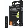 Panasonic Eneloop Pro Mignon 2500mAh AA Ni-MH BK-3HCDE/4BE, pack de 4