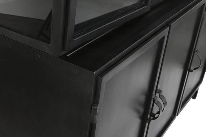 DKD Home Decor Vitrina Item Home 142 x 47 x 240 cm con 6 Puertas y 4 Estanterías