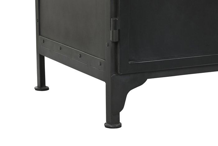 DKD Home Decor Vitrina Item Home 142 x 47 x 240 cm con 6 Puertas y 4 Estanterías