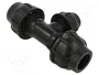 GEBO Conector de apriete Plast para tuberías PE