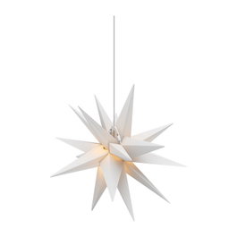 Goobay Estrella de Navidad 3D, blanco
